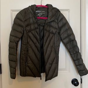 Olive Green BCBGeneration puffer